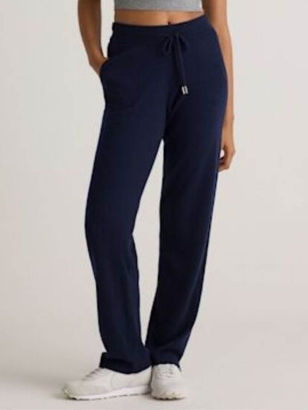 Quince Mongolian Cashmere Straight Leg Pants